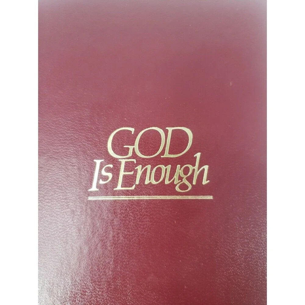GOD Is Enough by Hannah Smith (1986, Hardcover) Vintage Collectible